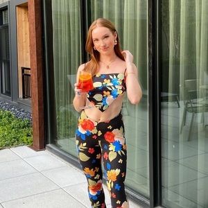 WeWoreWhat Floral Bandana Top